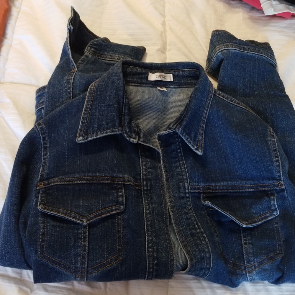 Cache' Blue Jean Jacket - Picture 2 of 4